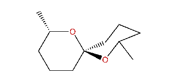 (E,E)-2,8-Dimethyl-1,7-dioxaspiro[5.5]undecane