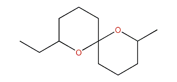 (E,E)-8-Ethyl-2-methyl-1,7-dioxaspiro[5.5]undecane