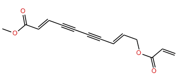 Methyl (E,E)-deca-2,8-dien-4,6-diynoate