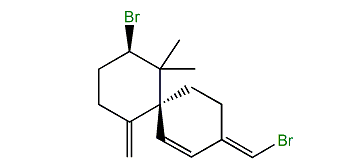 (E)-10,15-Dibromo-1,3(15),7(14)-chamigratriene