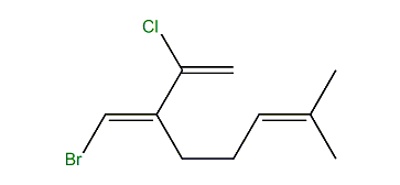 (E)-3-(Bromomethylene)-2-chloro-7-methyl-1,6-octadiene