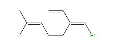 (E)-3-(Bromomethylene)-7-methyl-1,6-octadiene