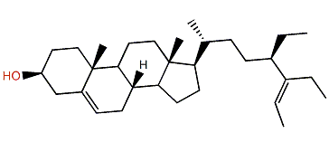 (24R,25E)-24-Ethyl-26,27-dimethylcholesta-5,25-dien-3b-ol