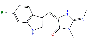 (E)-6-Bromo-2'-demethyl-3'-N-methylaplysinopsin