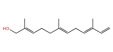 (E,E,E)-2,6,10-Trimethyl-2,6,9,11-dodecatetraen-1-ol