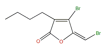 (E)-4-Bromo-5-(bromomethylene)-3-butylfuran-2(5H)-one