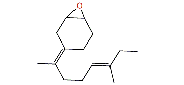 (E)-gamma-Bisabolene-2,3-epoxide