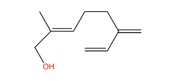 (E)-2-Methyl-6-methylene-2,7-octadien-1-ol