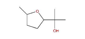 2-(1-Hydroxy-1-methylethyl)-5-methyltetrahydrofuran