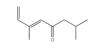 (E)-2,6-Dimethyl-5,7-octadien-4-one