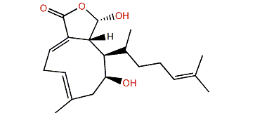 (1E,2R,3R,4S,6E,18S)-4,18-Dihydroxydictyolactone