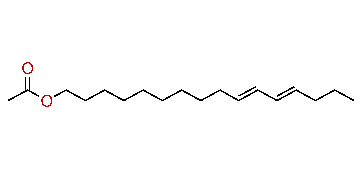 (E,E)-10,12-Hexadecadienyl acetate
