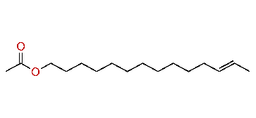(E)-12-Tetradecenyl acetate
