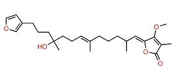 (12E,20Z)-22-Methyl-8-Hydroxyvariabilin