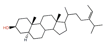(24E)-24-Ethylidene-5a-cholestane-3b-ol