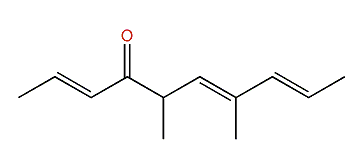 (E,E,E)-5,7-Dimethyl-2,6,8-decatrien-4-one
