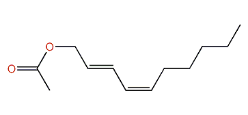 (E,Z)-2,4-Decadienyl acetate