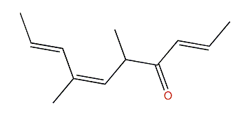 (E,Z,E)-5,7-Dimethyl-2,6,8-decatrien-4-one