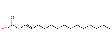 (E)-3-Hexadecenoic acid