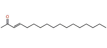 (E)-3-Heptadecen-2-one