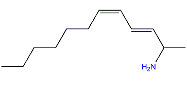 (3E,5Z)-3,5-Dodecadien-2-amine