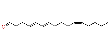 (E,E,Z)-4,6,11-Hexadecatrienal