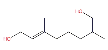 (E)-2,6-Dimethyl-6-octen-1,8-diol