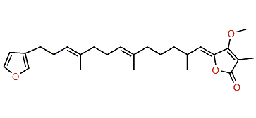 (7E,12E,20Z)-22-Methylvariabilin