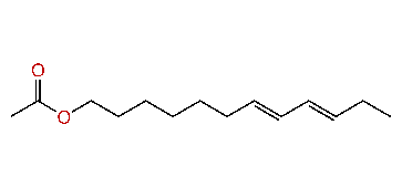 (E,E)-7,9-Dodecadienyl acetate