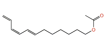 (E,Z)-7,9,11-Dodecatrienyl acetate