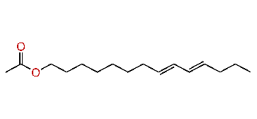 (E,E)-8,10-Tetradecadienyl acetate
