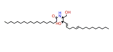 N-((2S,3R,4E,8E)-1,3-Dihydroxyoctadeca-4,8-dien-2-yl)-stearamide