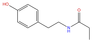 N-(4-Hydroxyphenethyl)-propionamide