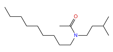 N-Acetylisoamylnonylamine
