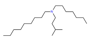 N-Heptylisoamylnonylamine
