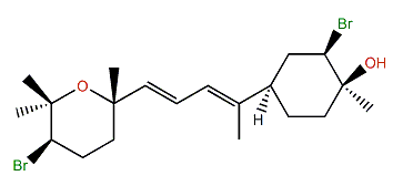 O11,15-Cyclo-14-bromo-14,15-dihydrorogiol-3,11-diol