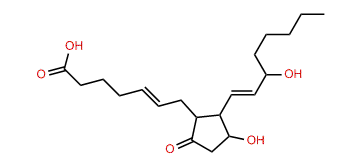 (E)-7-(3-Hydroxy-2-((E)-3-hydroxyoct-1-enyl)-5-oxocyclopentyl)-hept-5-enoic acid