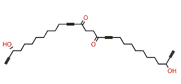 (R)-3,28-Dihydroxy-1,12,18,29-triacontatetrayne-14,17-dione