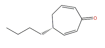 (R)-4-Butyl-2,6-cycloheptadienone