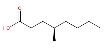 (R)-4-Methyloctanoic acid