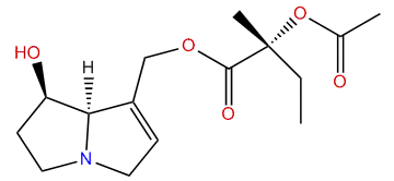 (R)-9-(2-Acetoxy-2-methylbutanoyl)-retronecine