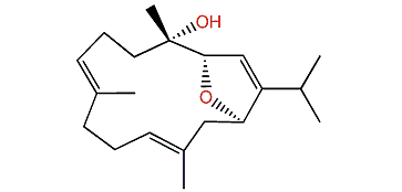 (4R,7E,11E)-3,14-Epoxy-1,7,11-cembratrien-4-ol