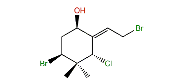 (S,S,Z)-1,6-Dibromo-8-chloro-2-ochtoden-4-ol