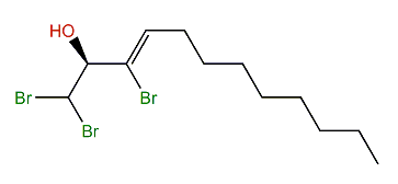 (S,Z)-1,1,3-Tribromo-3-dodecen-2-ol