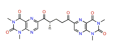 (S)-1,5-Bis(1,3-dimethyl-6-lumazinyl)-2-methyl-1,5-pentanedione