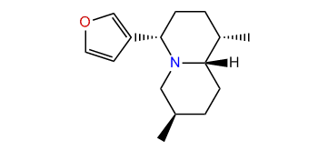(S)-1-epi,7-epi-Desoxynupharidin