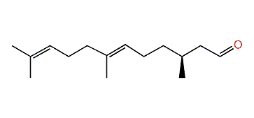 (S,E)-3,7,11-Trimethyl-6,10-dodecadienal
