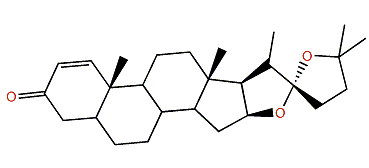 (S)-22,25-Epoxyfurost-1-en-3-one
