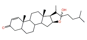 (S)-22-Hydroxyfurost-1-en-3-one