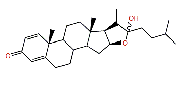 (S)-22-Hydroxyfurosta-1,4-dien-3-one